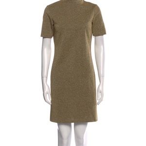 Nomia Gold Metallic Dress - Size Medium